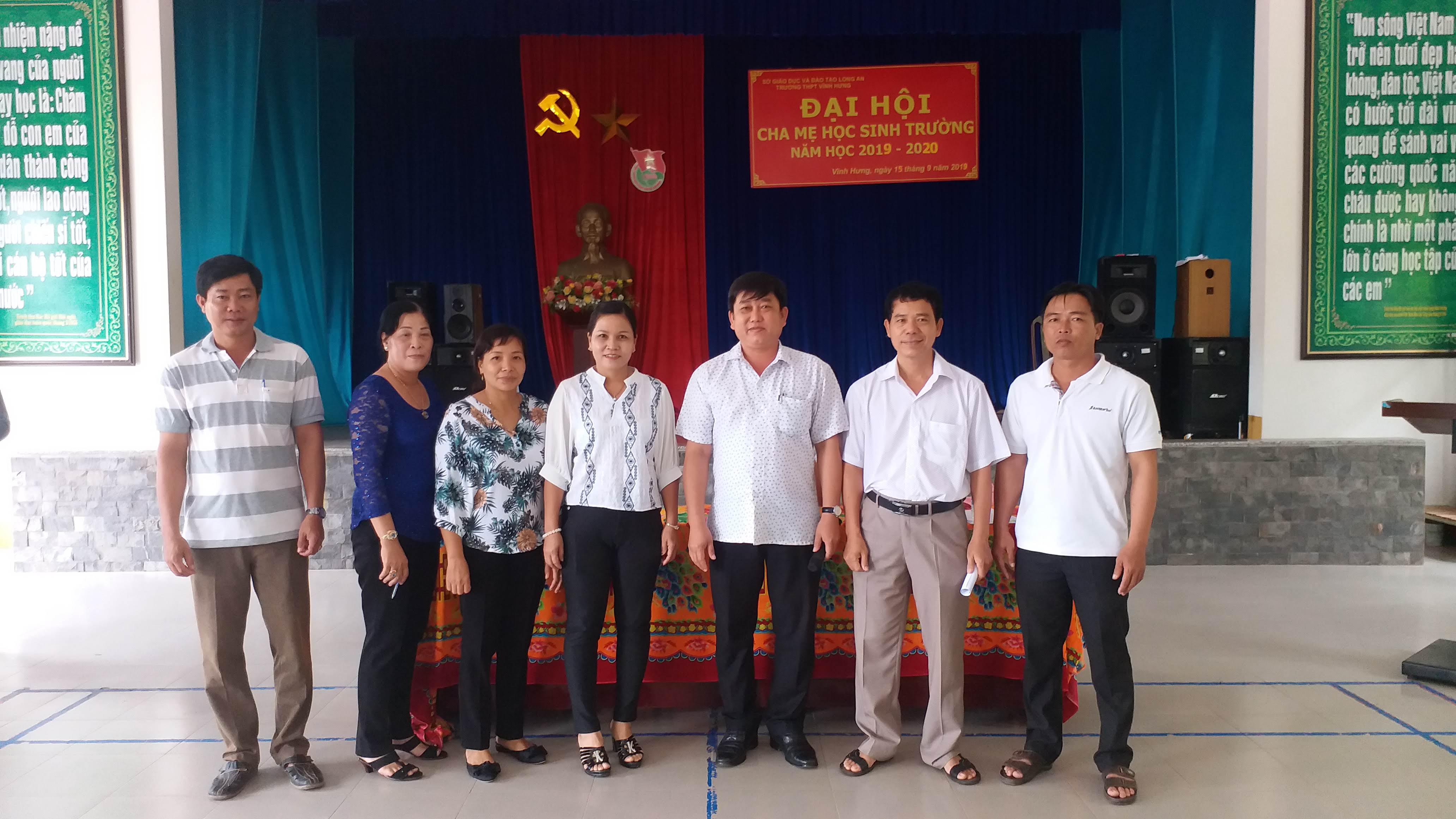 Đại hội CMHS trường THPT Vĩnh Hưng nhiệm kỳ 2019 - 2020